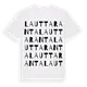 Lauttaranta ordlek t-shirt