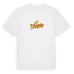 Lieto baseball t-shirt – ekologisk bomull t-shirt från Pinshirt