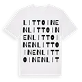 Littoinen ordlek t-shirt