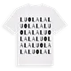 Luolala ordlek t-shirt