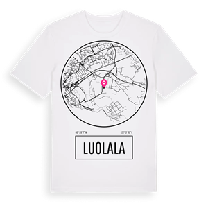 Luolala t-shirt – ekologisk bomull t-shirt från Pinshirt