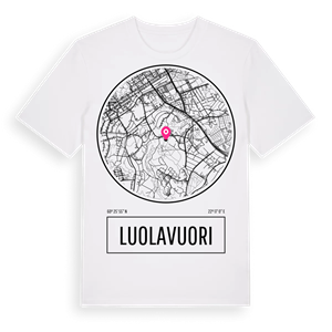 Luolavuori t-shirt – ekologisk bomull t-shirt från Pinshirt