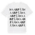Maanpää ordlek t-shirt