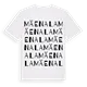 Mäenala ordlek t-shirt
