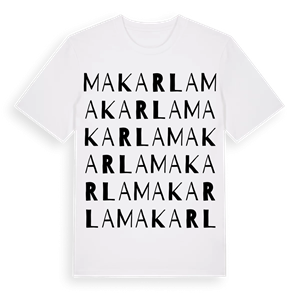 Makarla ordlek t-shirt – ekologisk bomull t-shirt från Pinshirt