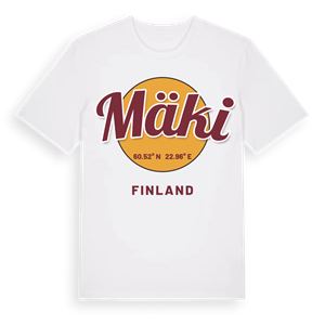 Mäki cirkel t-shirt – ekologisk bomull t-shirt från Pinshirt