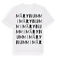 Märynummi ordlek t-shirt