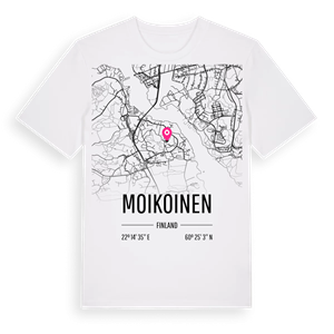 Moikoinen karta t-shirt – ekologisk bomull t-shirt från Pinshirt