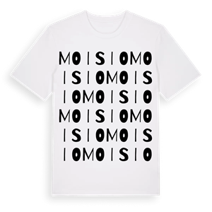 Moisio ordlek t-shirt – ekologisk bomull t-shirt från Pinshirt