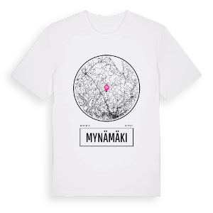 Mynämäki t-shirt – ekologisk bomull t-shirt från Pinshirt