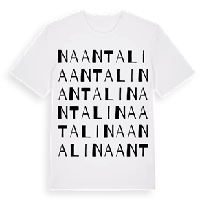Naantali ordlek t-shirt – ekologisk bomull t-shirt från Pinshirt
