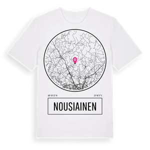 Nousiainen t-shirt – ekologisk bomull t-shirt från Pinshirt