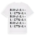 Nuhjala-Lietsala ordlek t-shirt