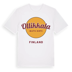 Ollikkala cirkel t-shirt – ekologisk bomull t-shirt från Pinshirt