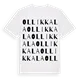 Ollikkala ordlek t-shirt