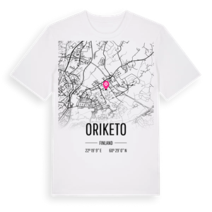 Oriketo karta t-shirt – ekologisk bomull t-shirt från Pinshirt