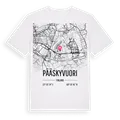 Pääskyvuori karta t-shirt