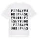 Pääskyvuori ordlek t-shirt