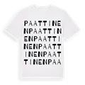 Paattinen ordlek t-shirt