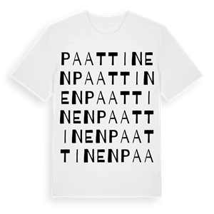 Paattinen ordlek t-shirt – ekologisk bomull t-shirt från Pinshirt