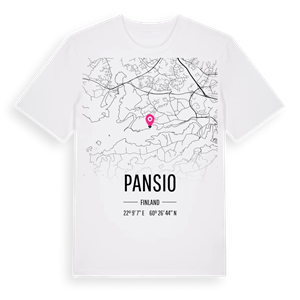 Pansio karta t-shirt – ekologisk bomull t-shirt från Pinshirt