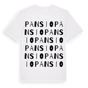Pansio ordlek t-shirt – ekologisk bomull t-shirt från Pinshirt
