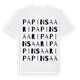 Papinsaari ordlek t-shirt