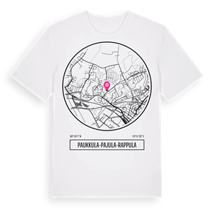 Paukkula-Pajula-Rappula t-shirt – ekologisk bomull t-shirt från Pinshirt