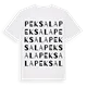 Peksala ordlek t-shirt