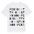 Peräniitty-Riistavuori ordlek t-shirt