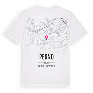 Perno karta t-shirt – ekologisk bomull t-shirt från Pinshirt