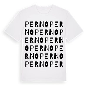 Perno ordlek t-shirt – ekologisk bomull t-shirt från Pinshirt