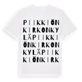 Piikkiön kirkonkylä ordlek t-shirt