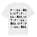 Piikkiönlahti ordlek t-shirt