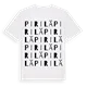 Pirilä ordlek t-shirt