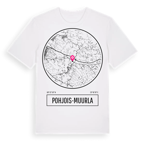 Pohjois-Muurla t-shirt – ekologisk bomull t-shirt från Pinshirt
