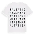 Rautatieasema ordlek t-shirt