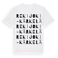 Rekijoki-Kärkelä ordlek t-shirt