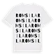 Romsila ordlek t-shirt