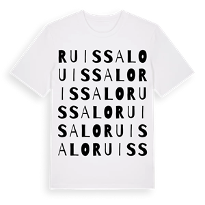 Ruissalo ordlek t-shirt – ekologisk bomull t-shirt från Pinshirt