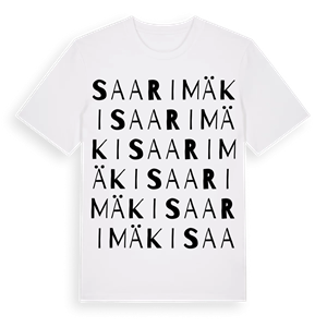 Saarimäki ordlek t-shirt – ekologisk bomull t-shirt från Pinshirt