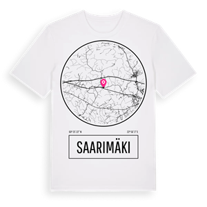 Saarimäki t-shirt – ekologisk bomull t-shirt från Pinshirt