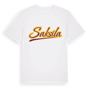 Saksila baseball t-shirt – ekologisk bomull t-shirt från Pinshirt