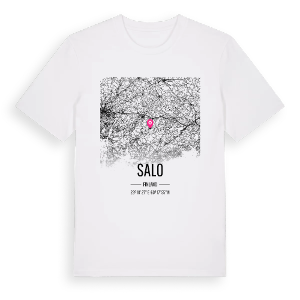 Salo karta t-shirt – ekologisk bomull t-shirt från Pinshirt