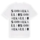 Sammalkallio ordlek t-shirt