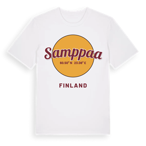 Samppaa cirkel t-shirt – ekologisk bomull t-shirt från Pinshirt
