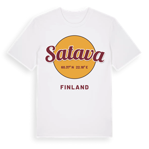 Satava cirkel t-shirt – ekologisk bomull t-shirt från Pinshirt