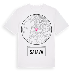 Satava t-shirt – ekologisk bomull t-shirt från Pinshirt