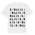 Sirkkula ordlek t-shirt