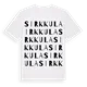 Sirkkula ordlek t-shirt